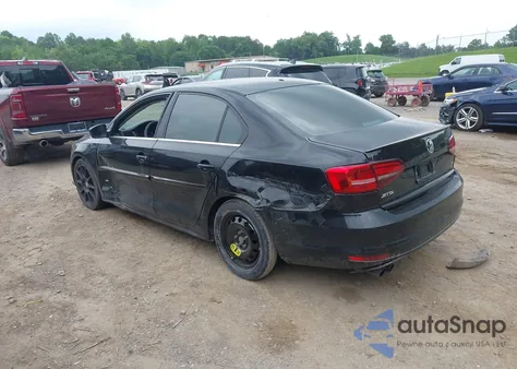 2017 Volkswagen Jetta 1.4T S z USA, uszkodzony, nr VIN 3VW2B7AJ5HM224485